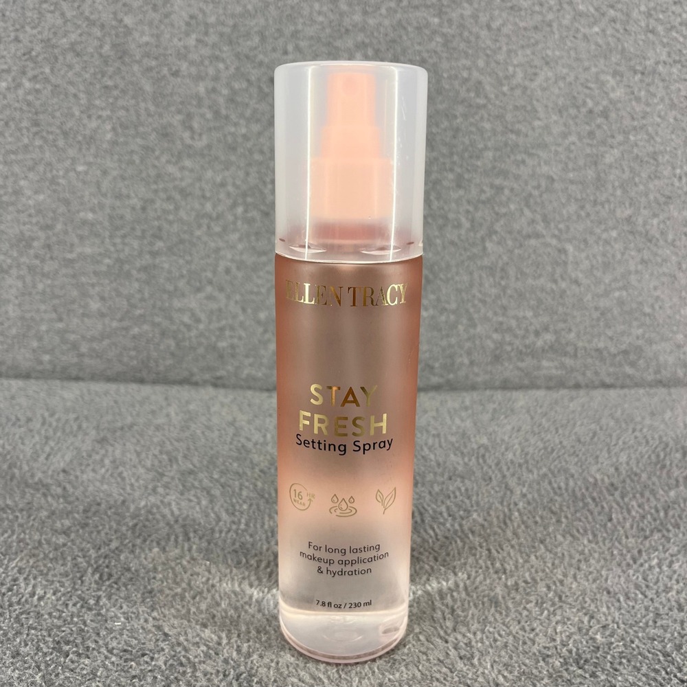Ellen Tracy Stay Fresh Setting Spray Women 16HR Wear Hydrating Mist 7.8 oz